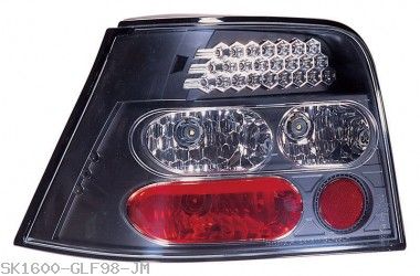LED Stop svetla VOLKSWAGEN GOLF 4 Hrom,CRNE 98-02